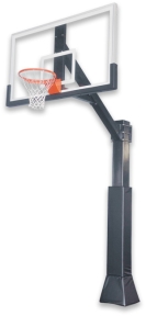 Basketball hoops, goals, systems.
